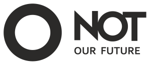 Not Our Future Logo for Not Our Future