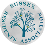 Logo for the Sussex Residents' Association