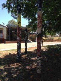 Aboriginal playground, Totem pole schools, Totem poles childcare