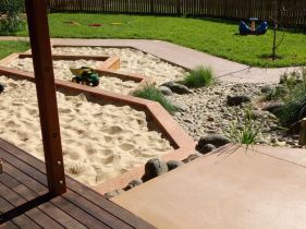 Sandpits, Timber sandpits