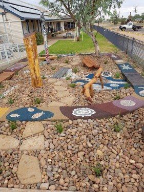 Indigenous playground, Aboriginal school