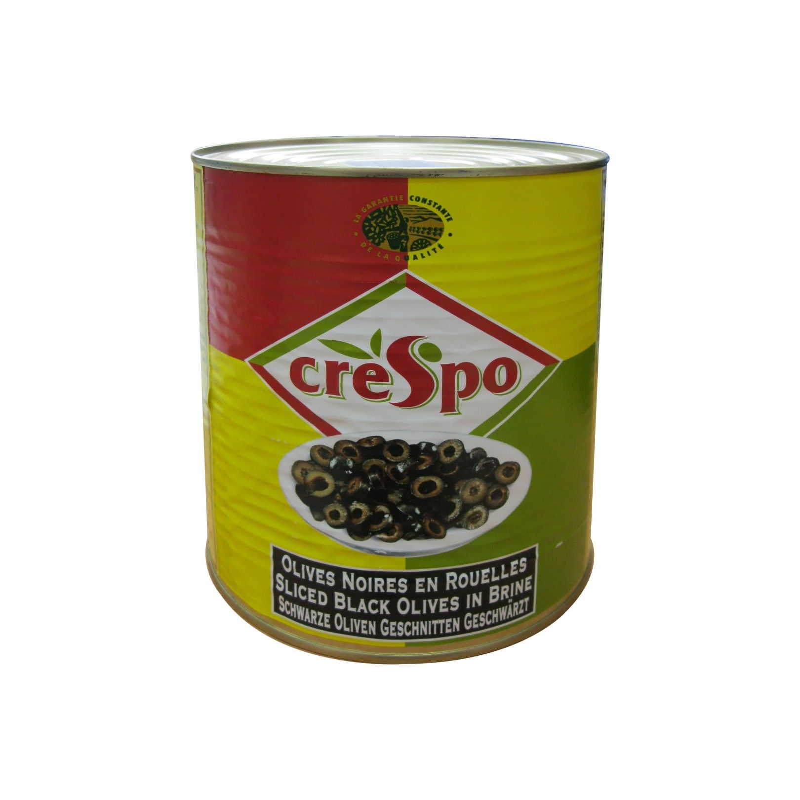 【Crespo】瑰寶切片黑橄欖 2820g