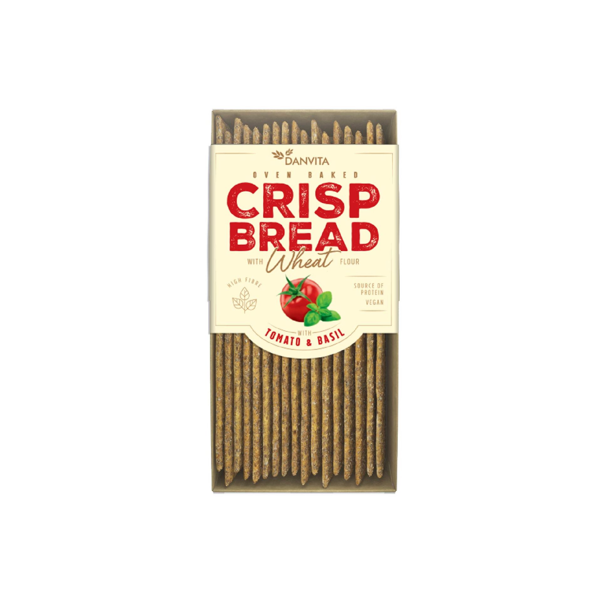 【Danvita】麥脆餅-番茄羅勒130g