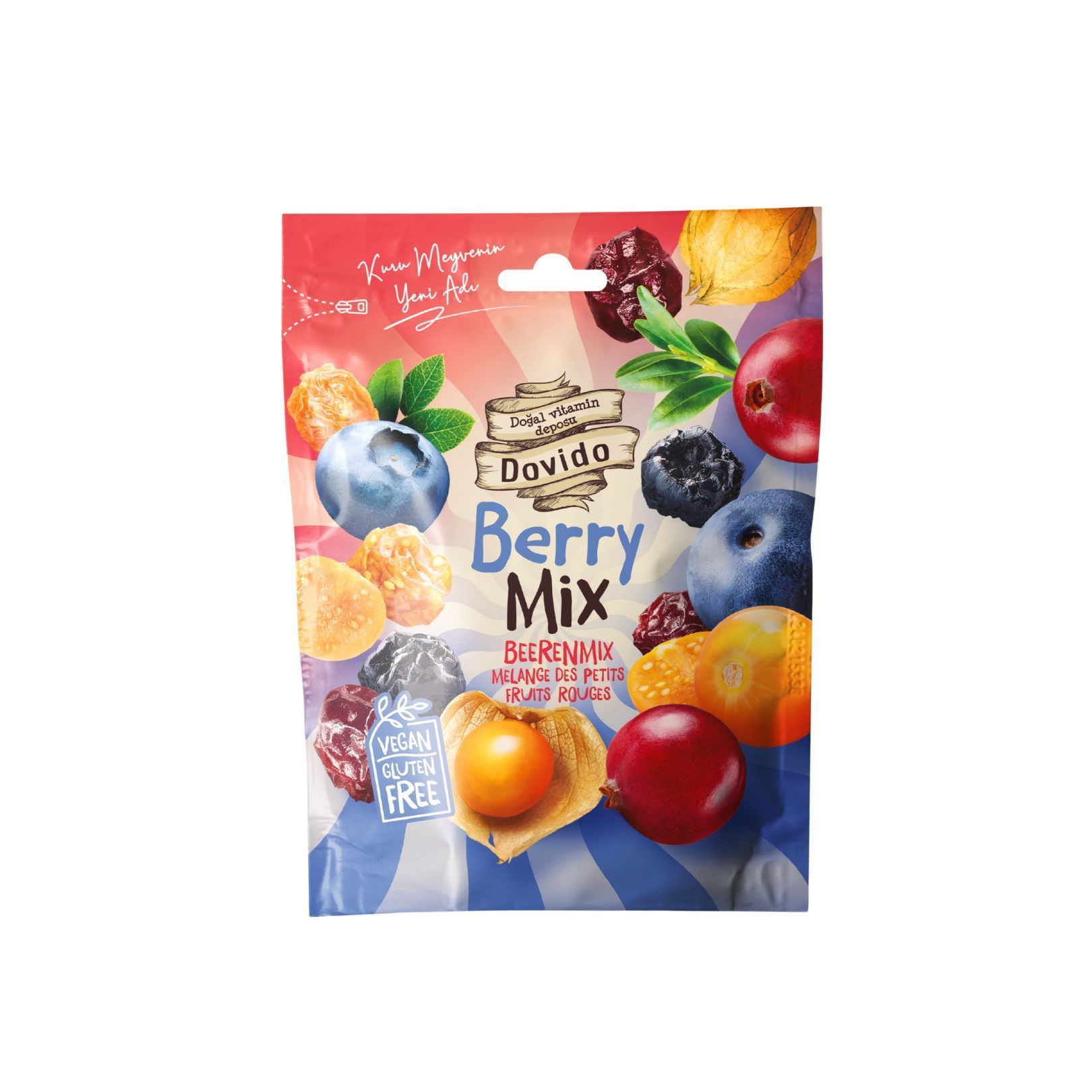 【Dovido】綜合3色莓乾 100g