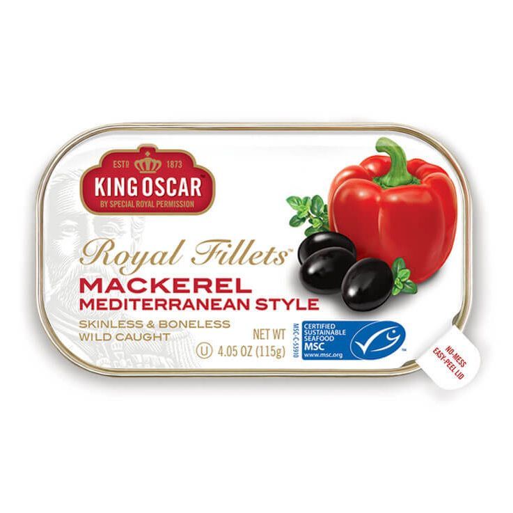【King Oscar】奧斯卡油漬鯖魚(地中海風味) 115g