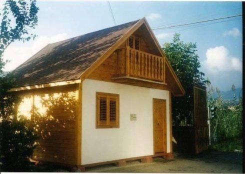 Casa di montagna realizzata in legno
