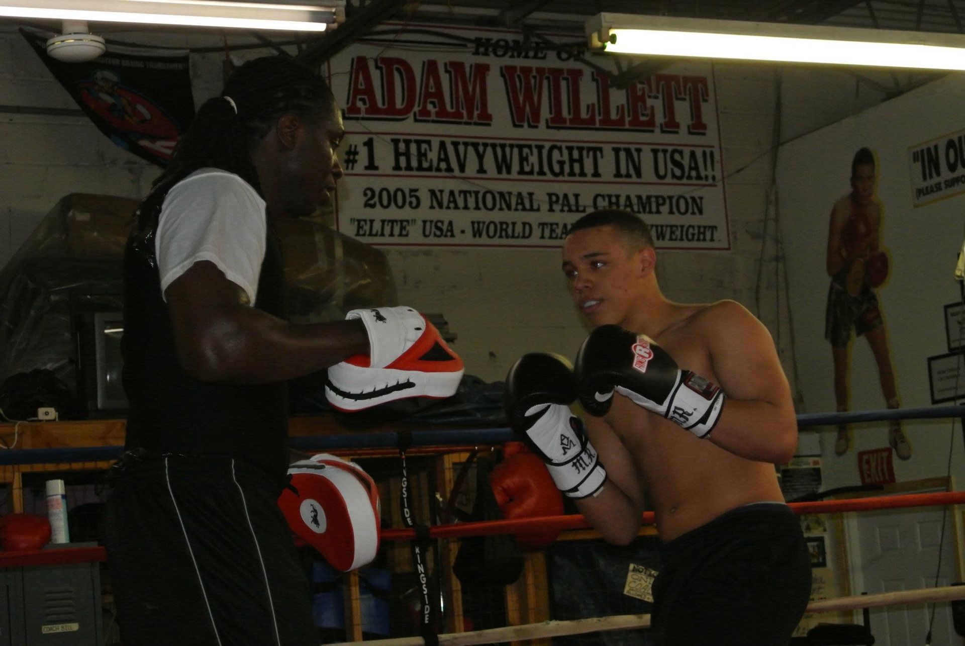 Adam willett is number 1 heavyweight in usa