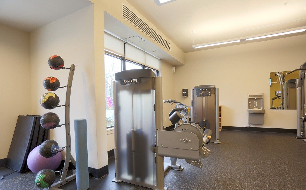 Fitness center at Marvel 29.