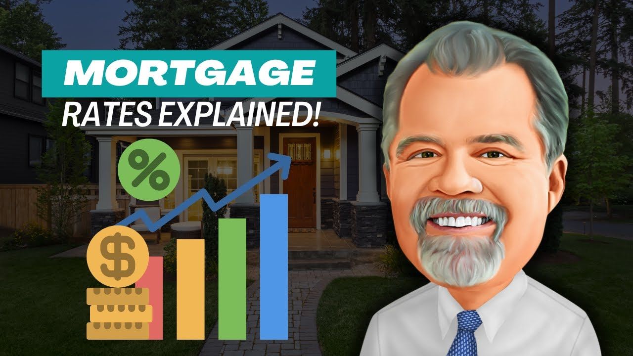 a man with a beard is smiling in front of a house . glenn hoch usa mortgage interest rates