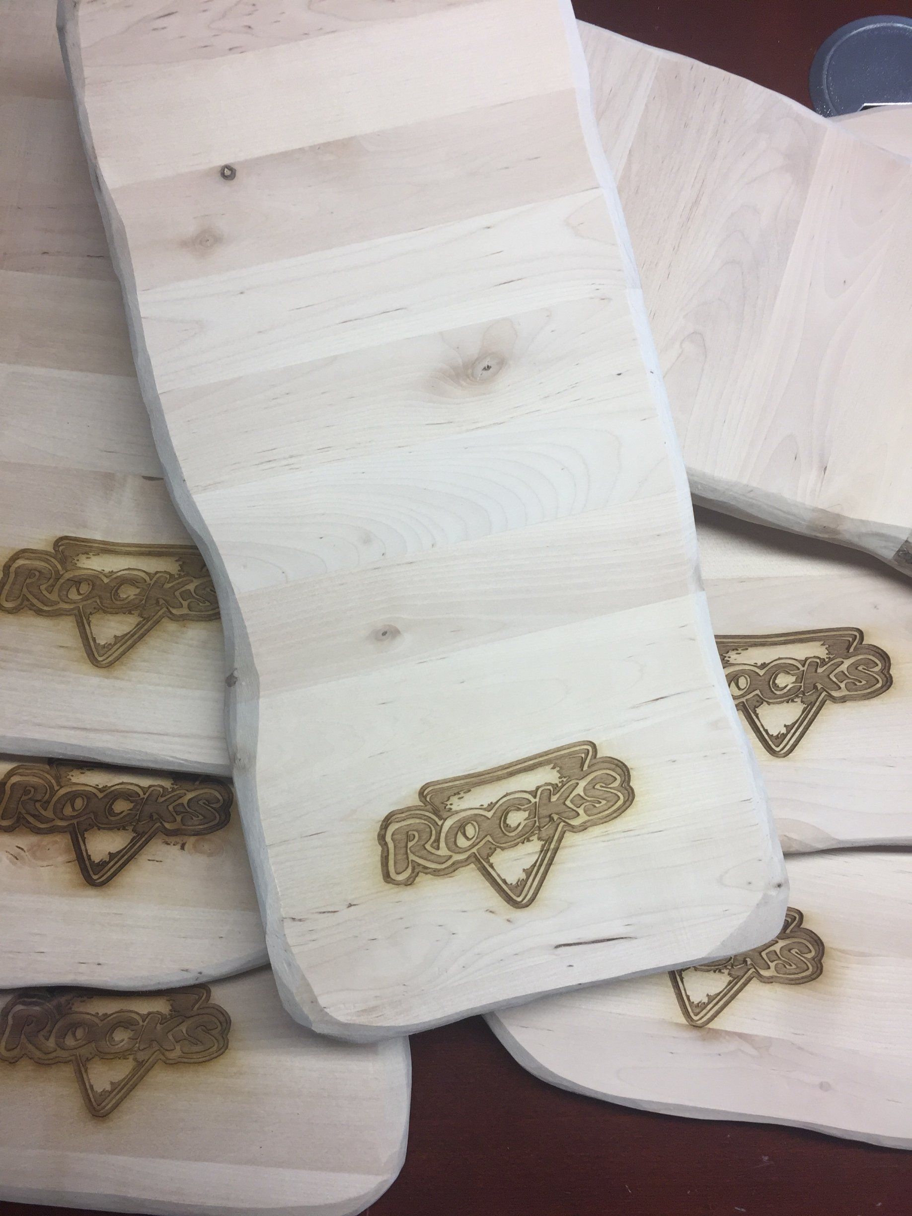 Hapjesplanken laser graveren