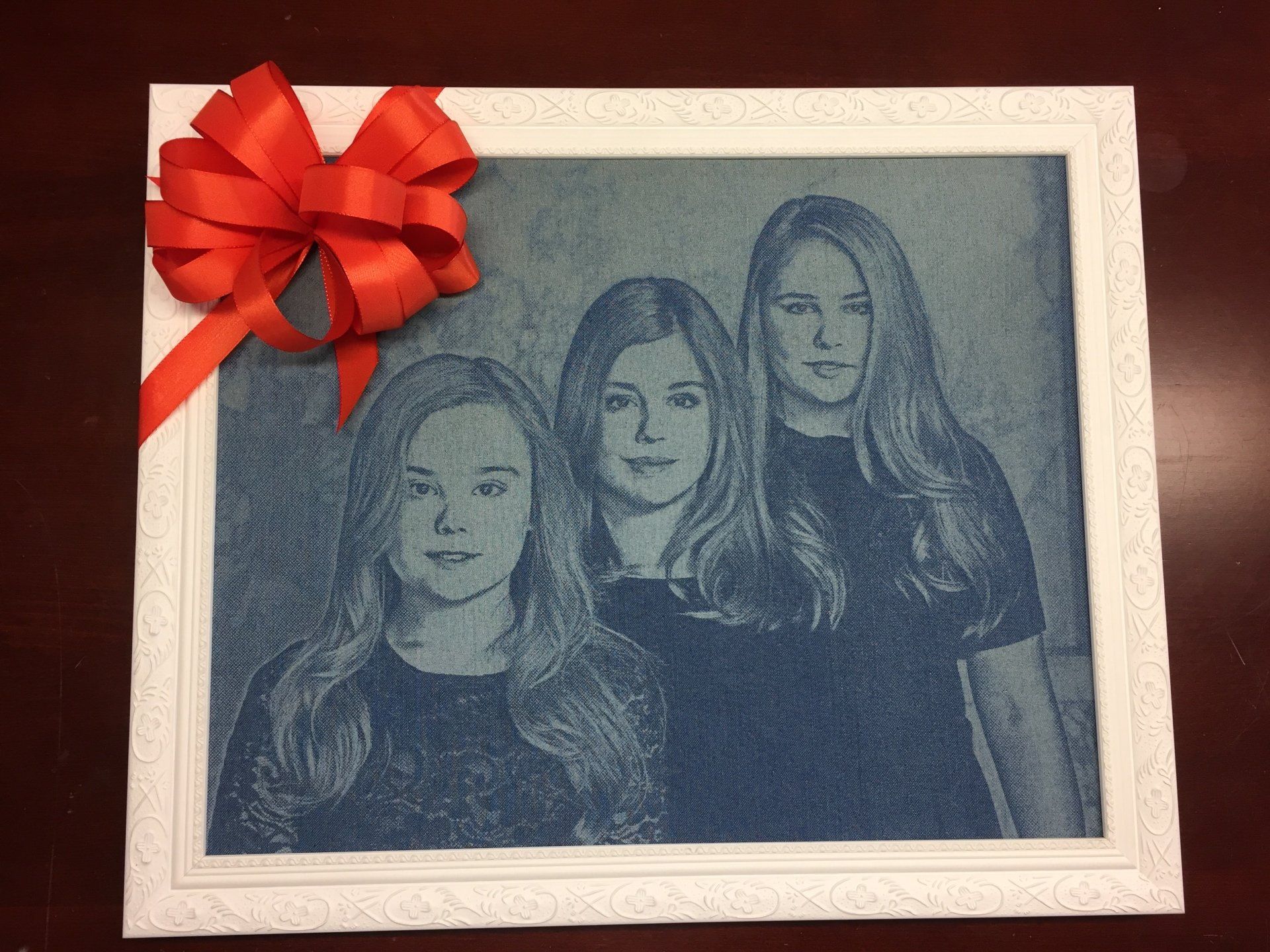 Lasergraveren#denim#koningshuis#cadeau#