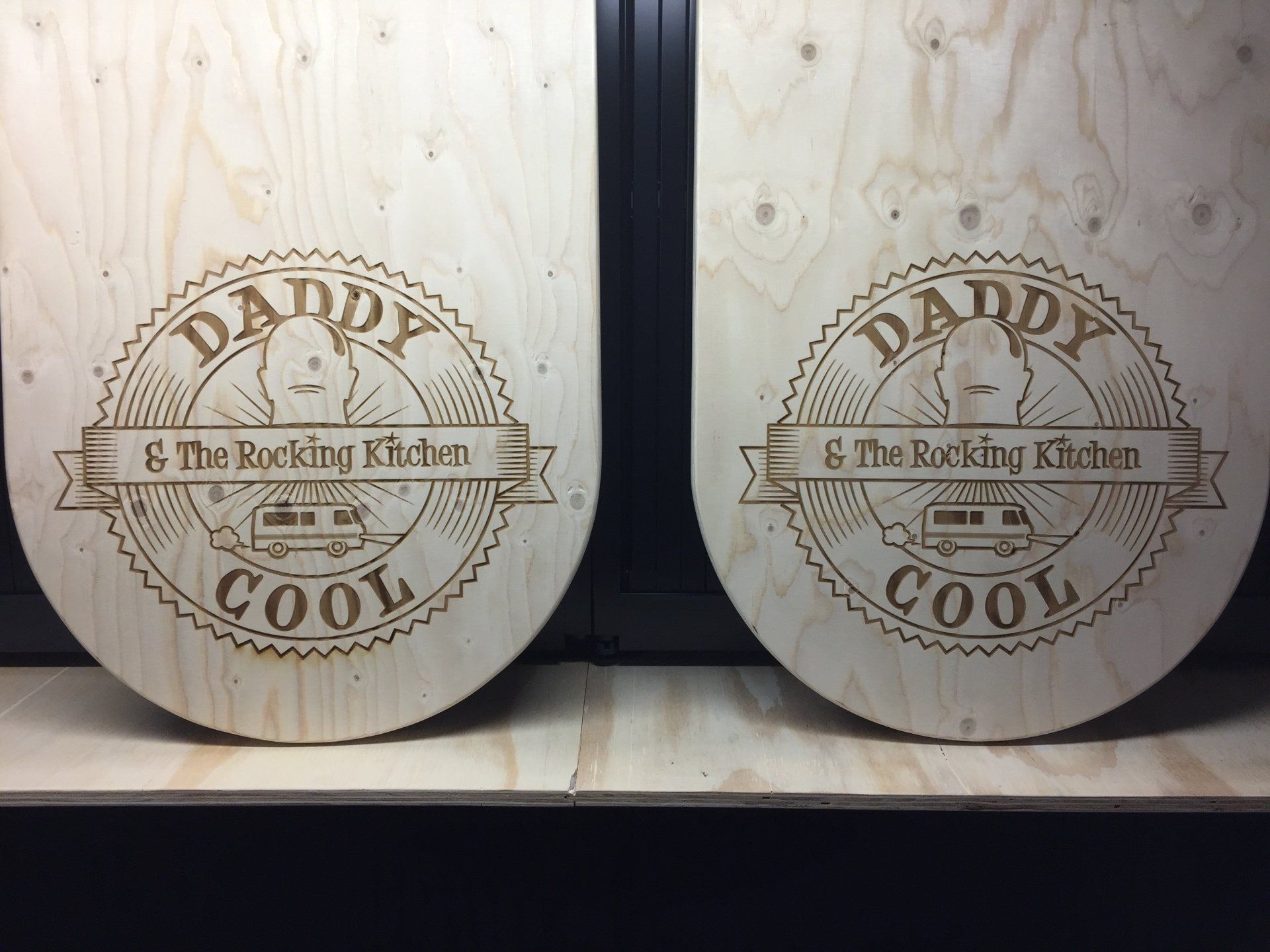 Sta tafel blad laser graveren