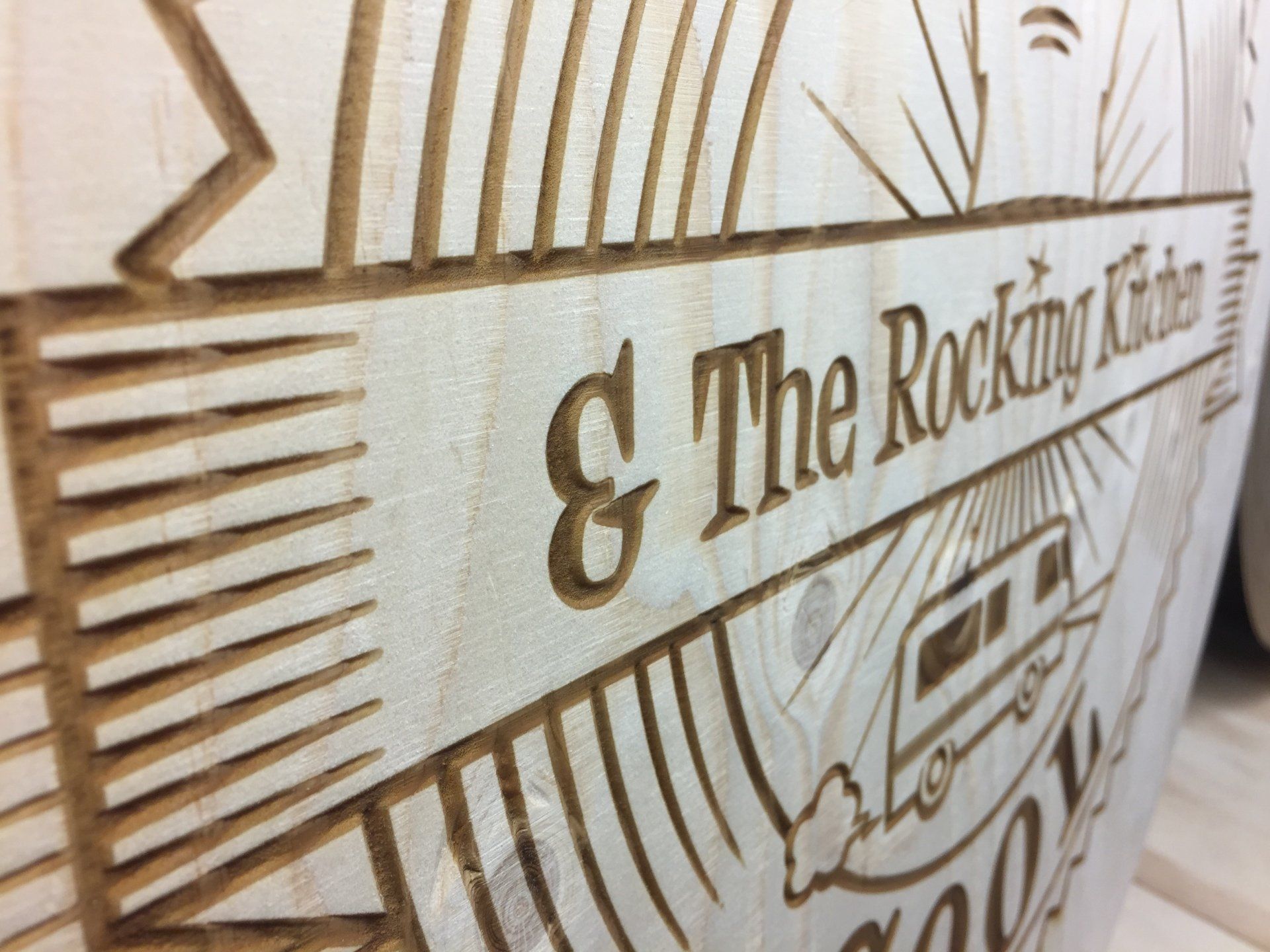 Sta tafel laser graveren