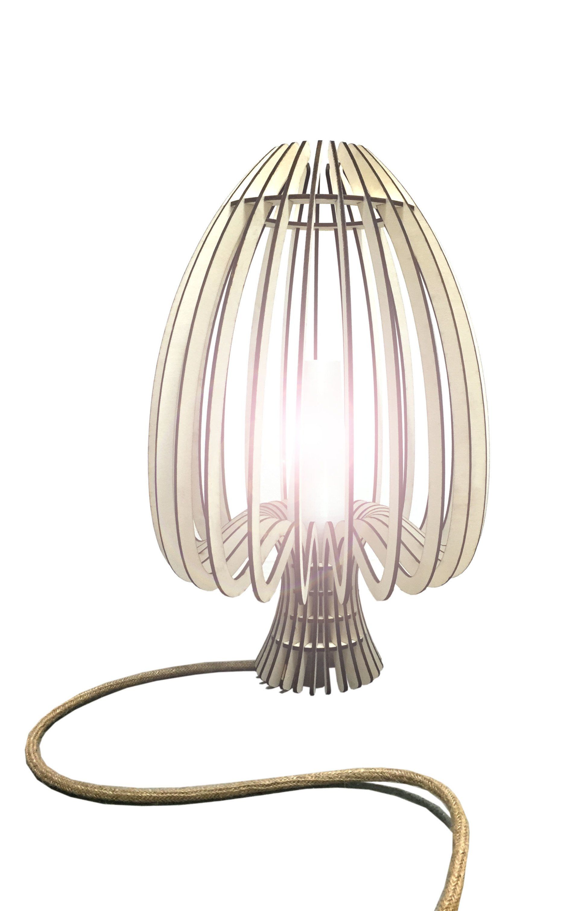 Mushroom verlichting uit duurzame materialen