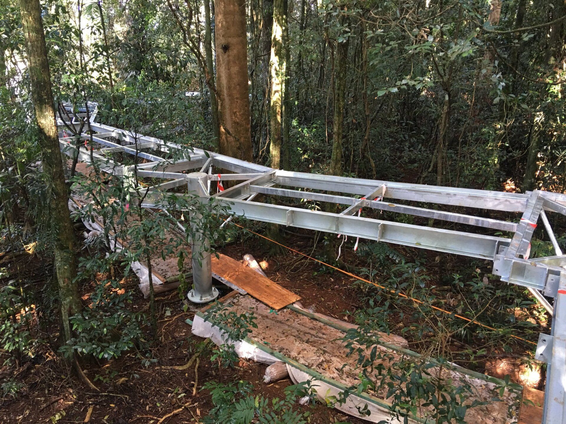 Steel Erection Completed in The Hinterland on The Sunshine Coast —  D & S Crane Hire & Rigging In Kunda Park, QLD