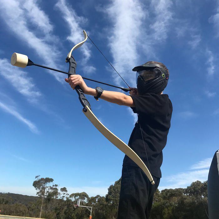 Archer practice session