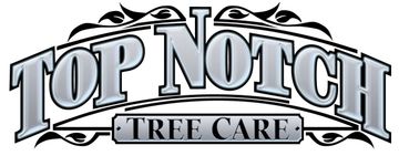 The logo for Top Notch Tree Care in Des Moines, IA