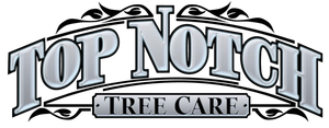 The logo for Top Notch Tree Care in Des Moines, IA