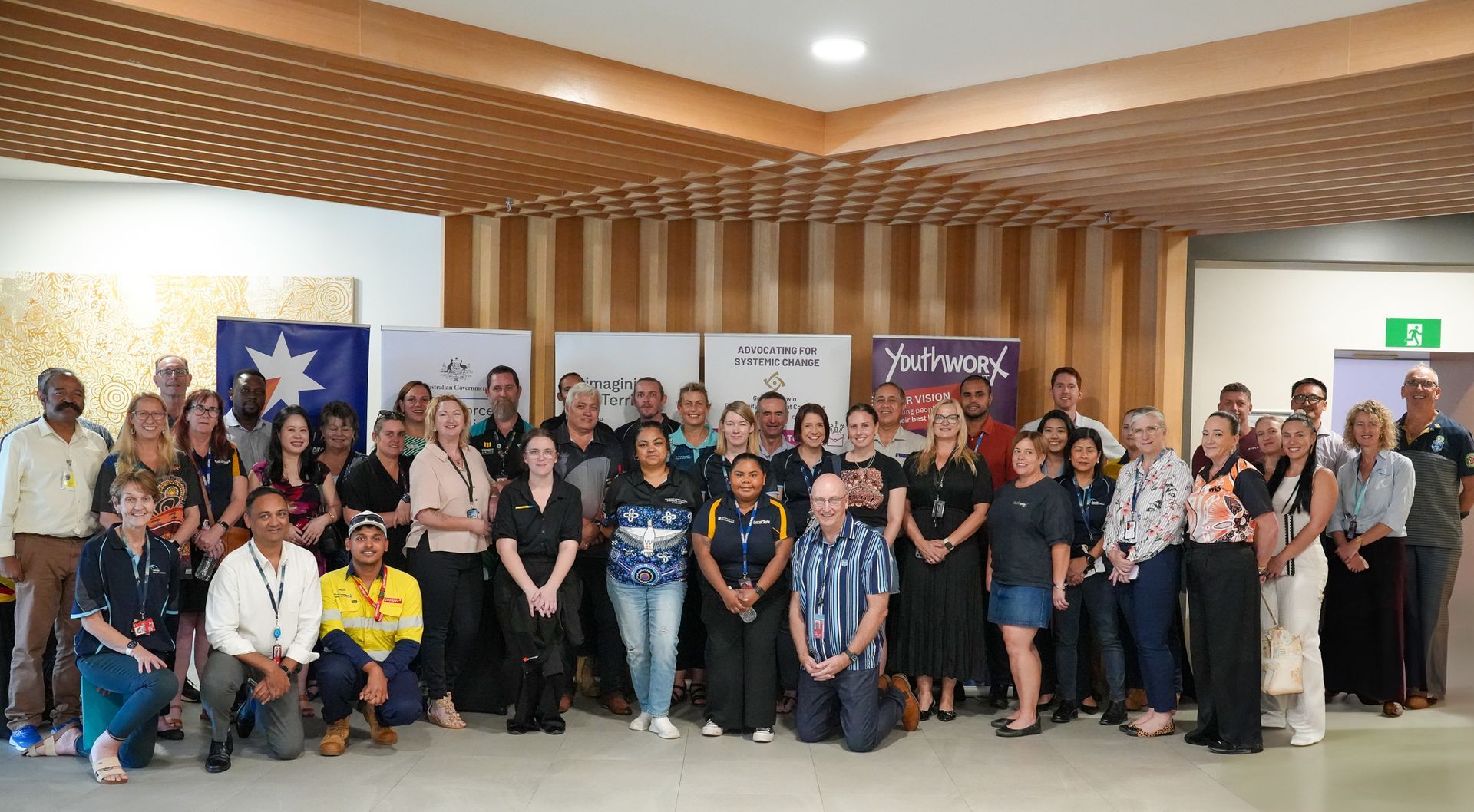 Attendees at the NAIDOC week celebration DIA
