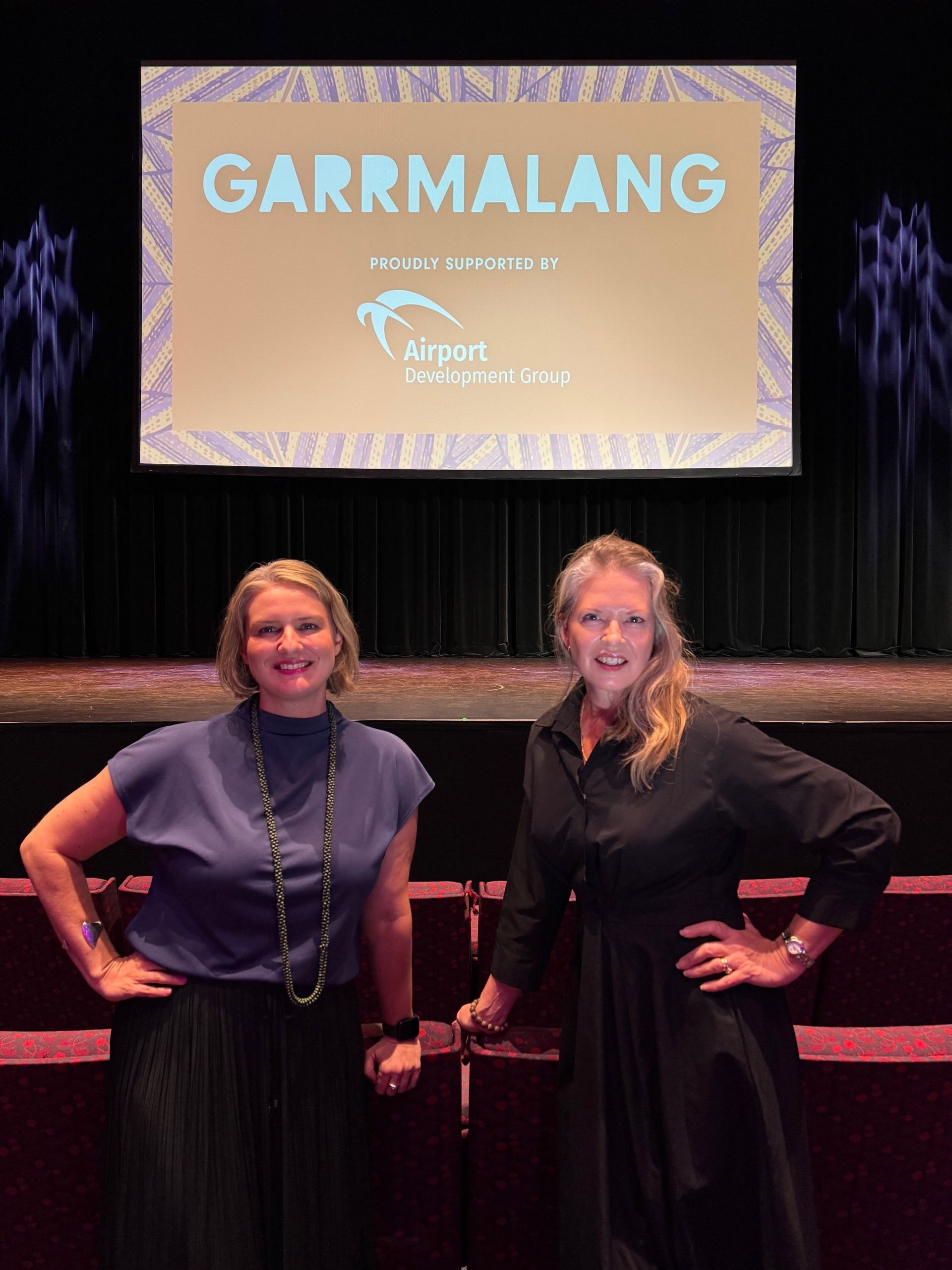 Georgie Hendy – CEO Darwin Entertainment Centre and Sandra de Kock EGM PCC ADG