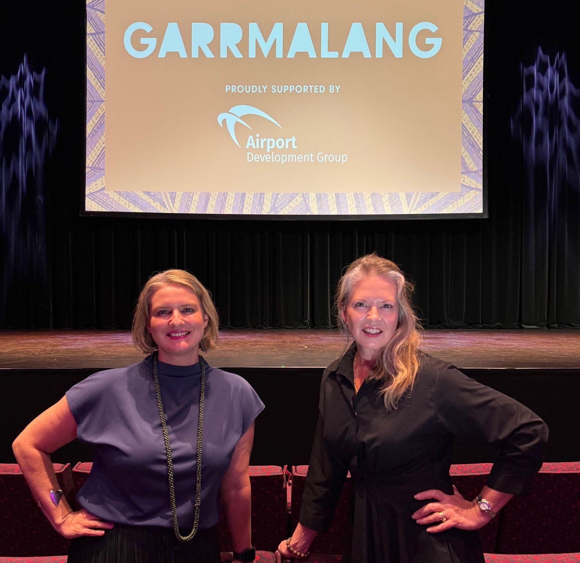 Georgie Hendy – CEO Darwin Entertainment Centre and Sandra de Kock – Executive General Manager, People Culture and Community, ADG
