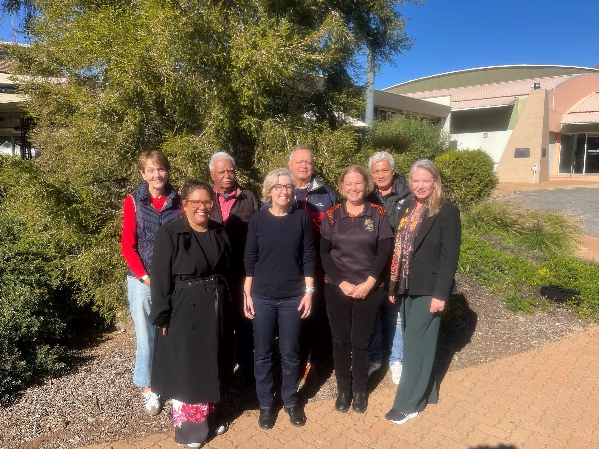 Attendees at the Indigenous Advisory Committee (IAC) meeting in Alice Springs