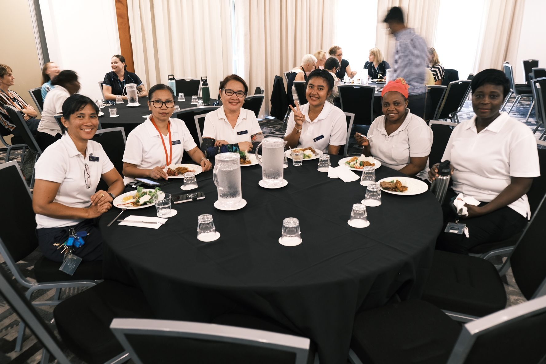 Airport Darwin Resorts staff members in the event.