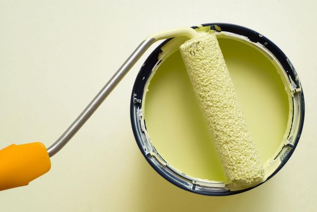 paint and roller brush