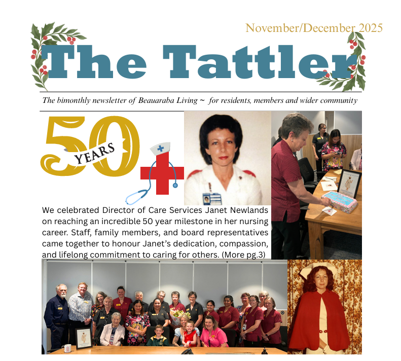 The digital issue of the tattler magazine for november december 2025
