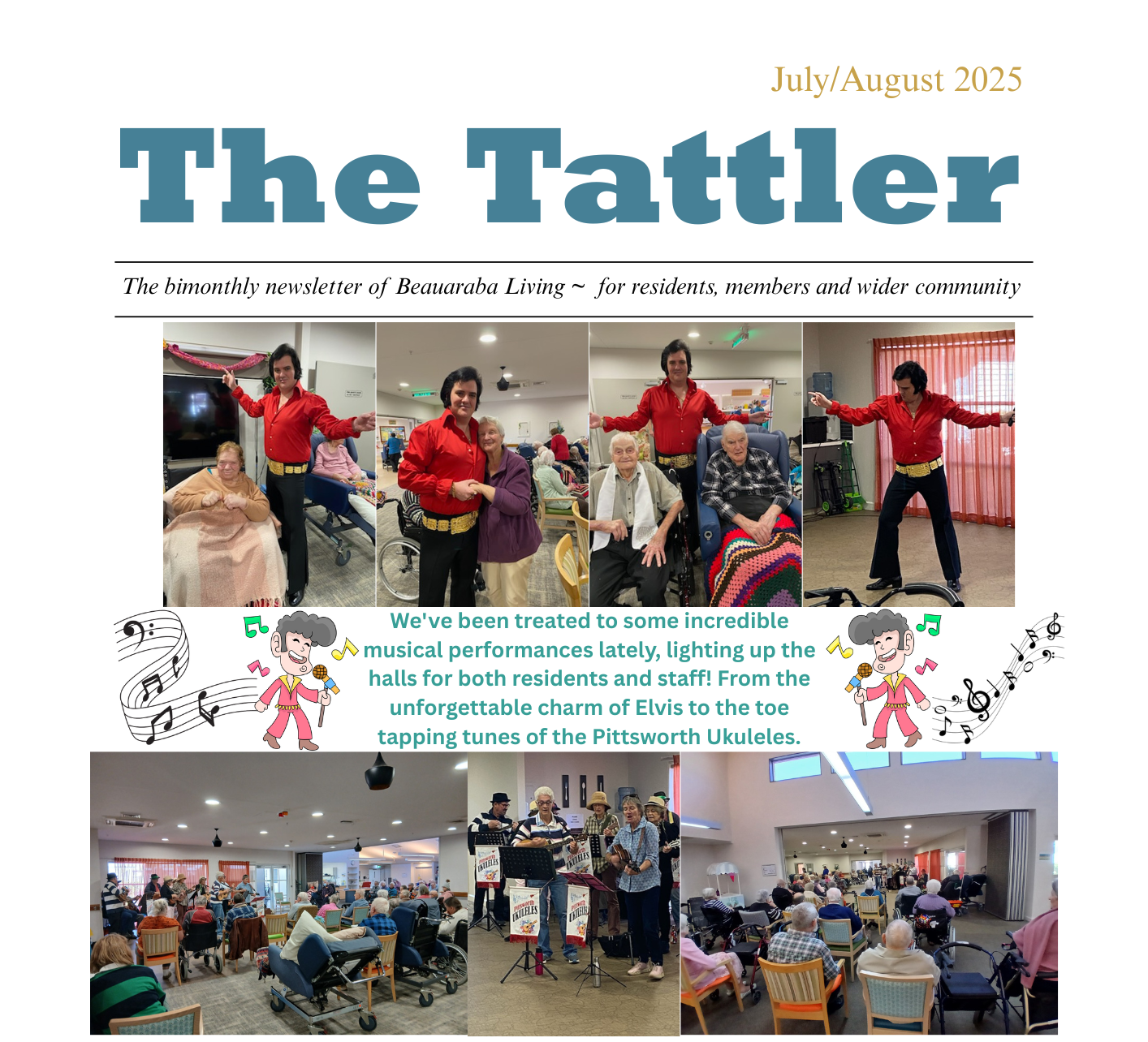 The digital issue of the tattler magazine for july august 2025