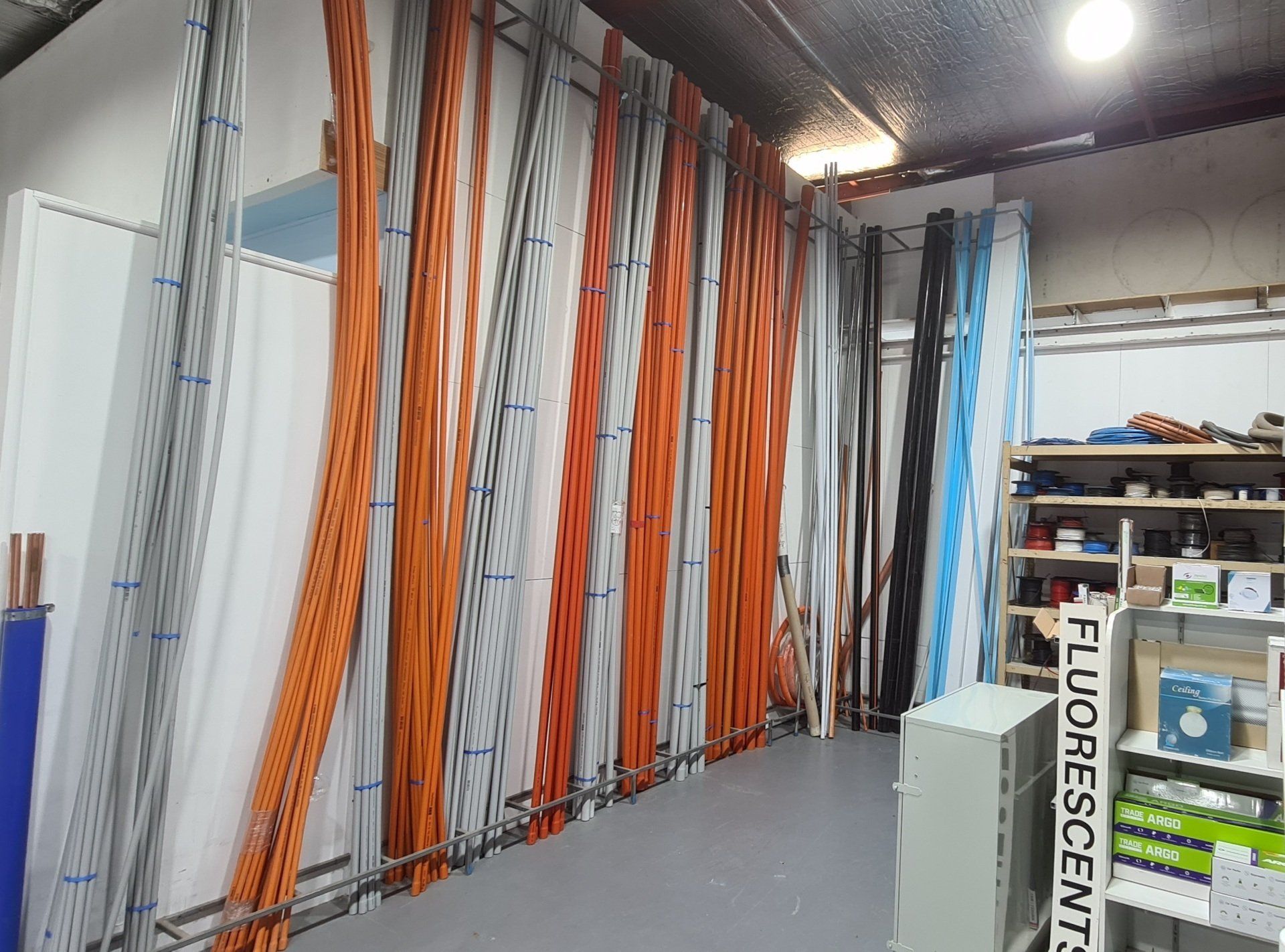 A pile of electrical non metallic sheath.