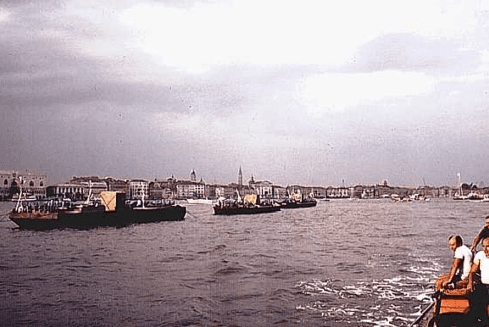 trasporto marittimo di merce di scambio