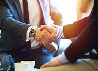 Business People Shaking Hands — Attorney in South Daytona, FL