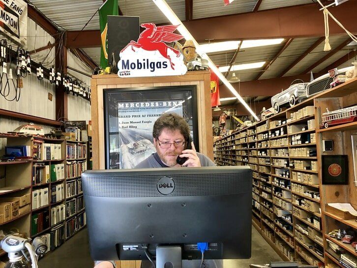 Man In front Of The Computer — Salinas, CA — Coast Automotive Warehouse