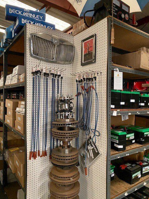 Hanging Car Parts — Salinas, CA — Coast Automotive Warehouse