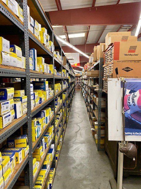 Auto Parts Shelve — Salinas, CA — Coast Automotive Warehouse