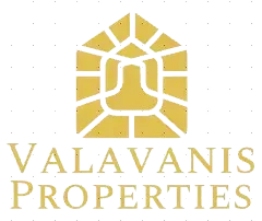 logo of Valavanis Properties real estate in the Mani region Greece
