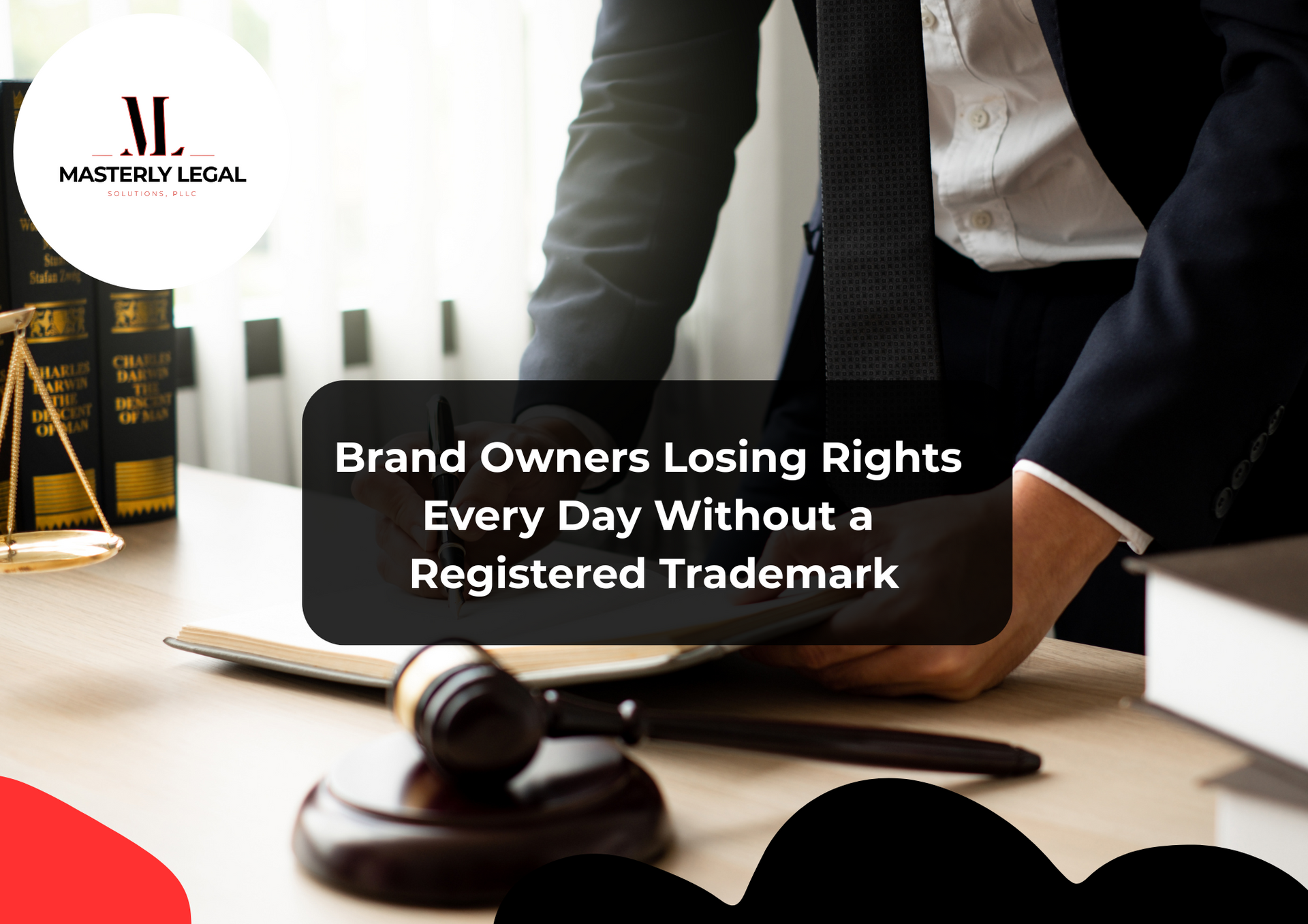 Trademark attorney providing legal services for brand protection.