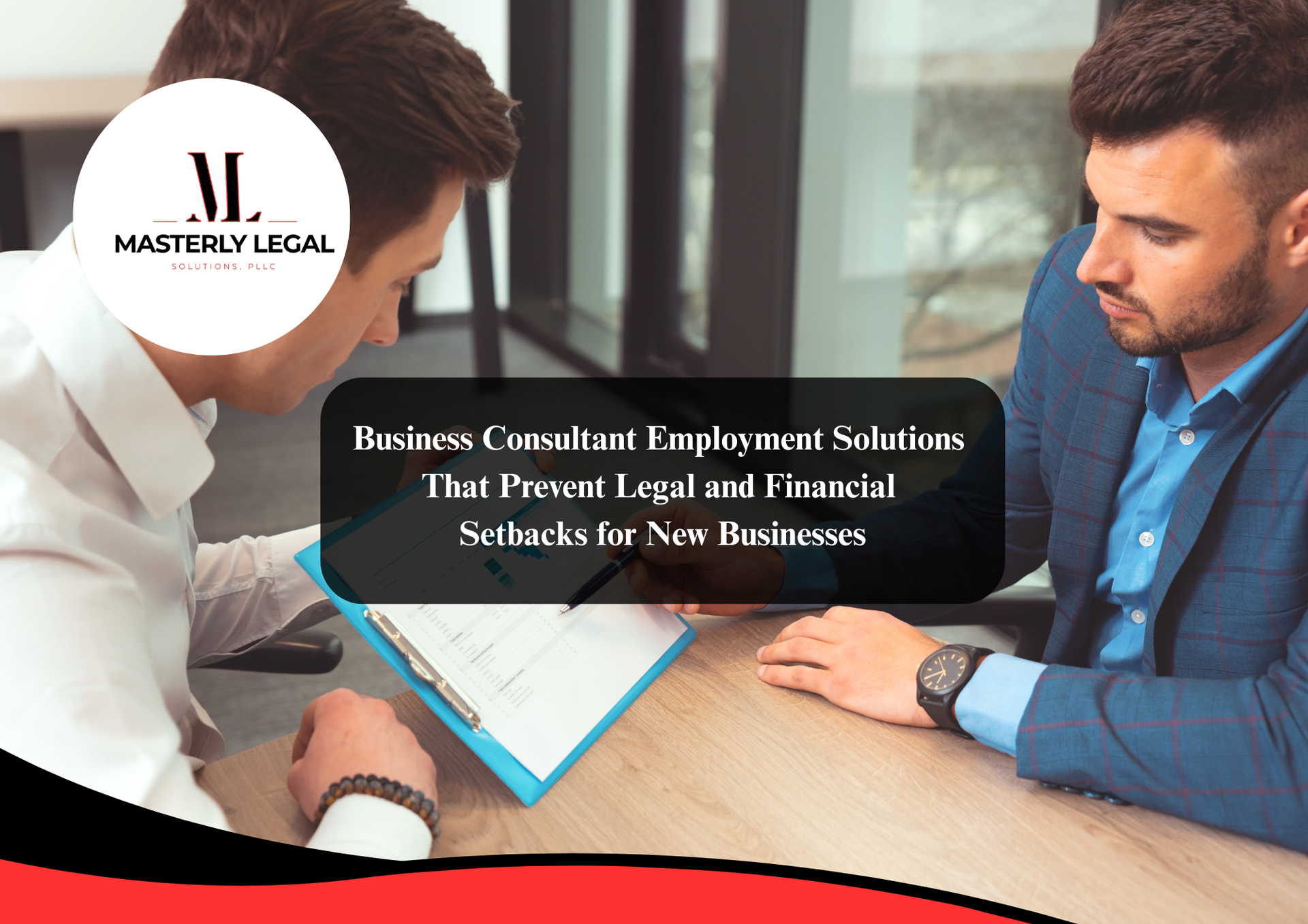 Business consulting professionals advising company executives on strategy and growth.