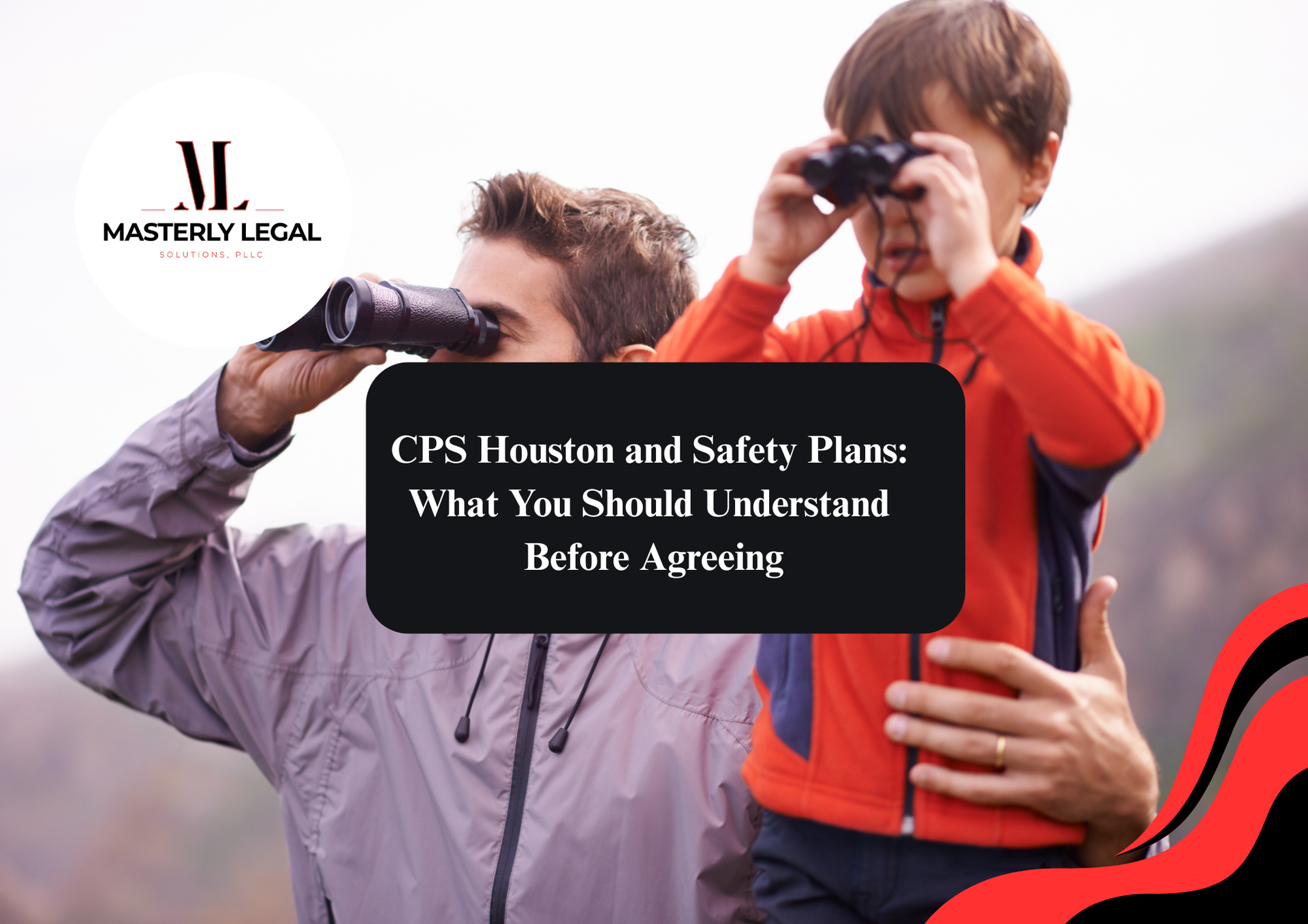 CPS defense lawyer meeting with parents to discuss a child protective services case