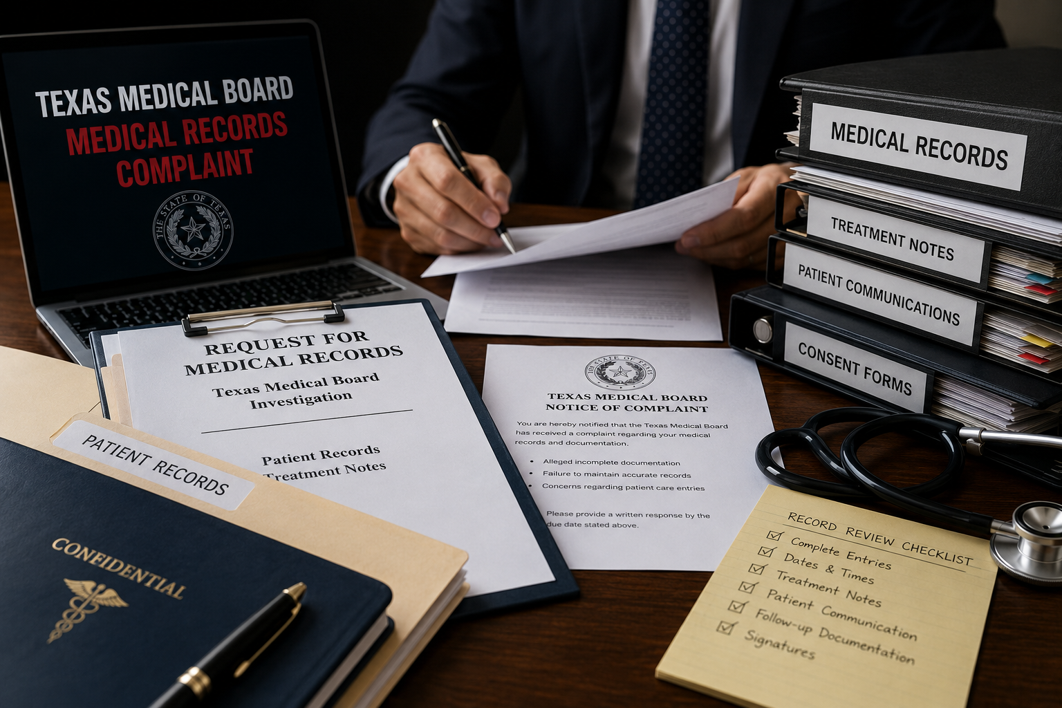 Texas Medical Board medical records complaint