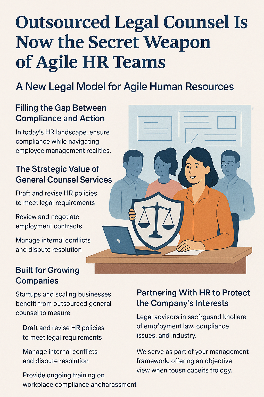 Outsourced Legal Counsel Is Now the Secret Weapon of Agile HR Teams.