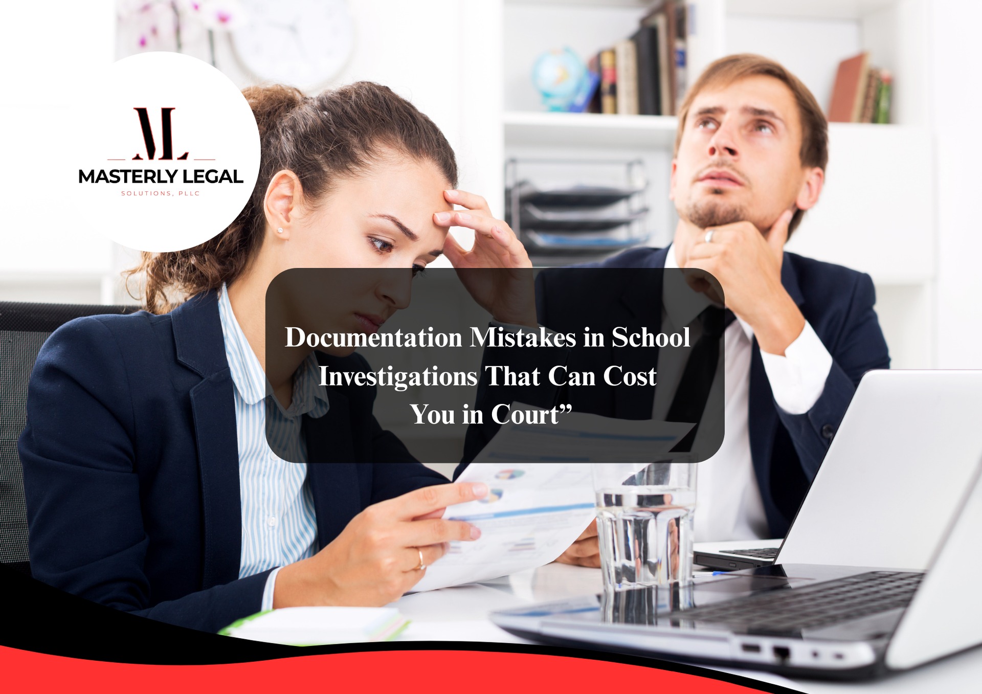 Teacher meeting with education law attorney