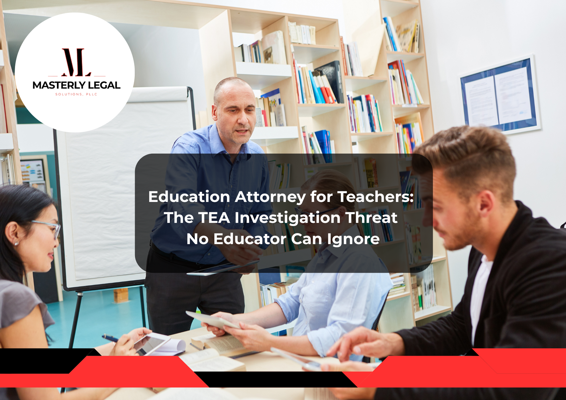 Education attorney supporting teachers with legal issues.