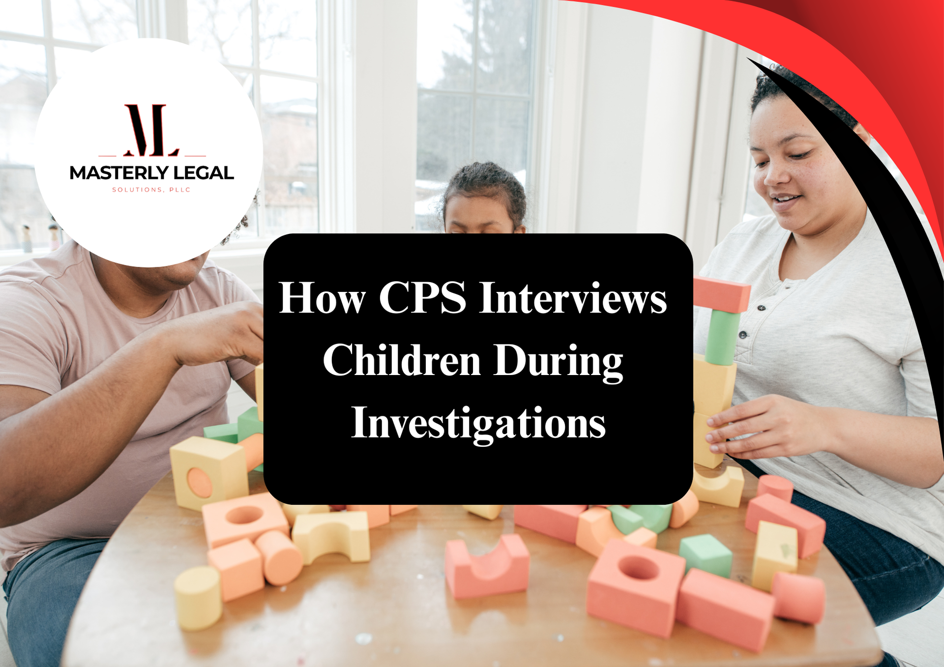 CPS lawyers meeting with a family about a child protective case