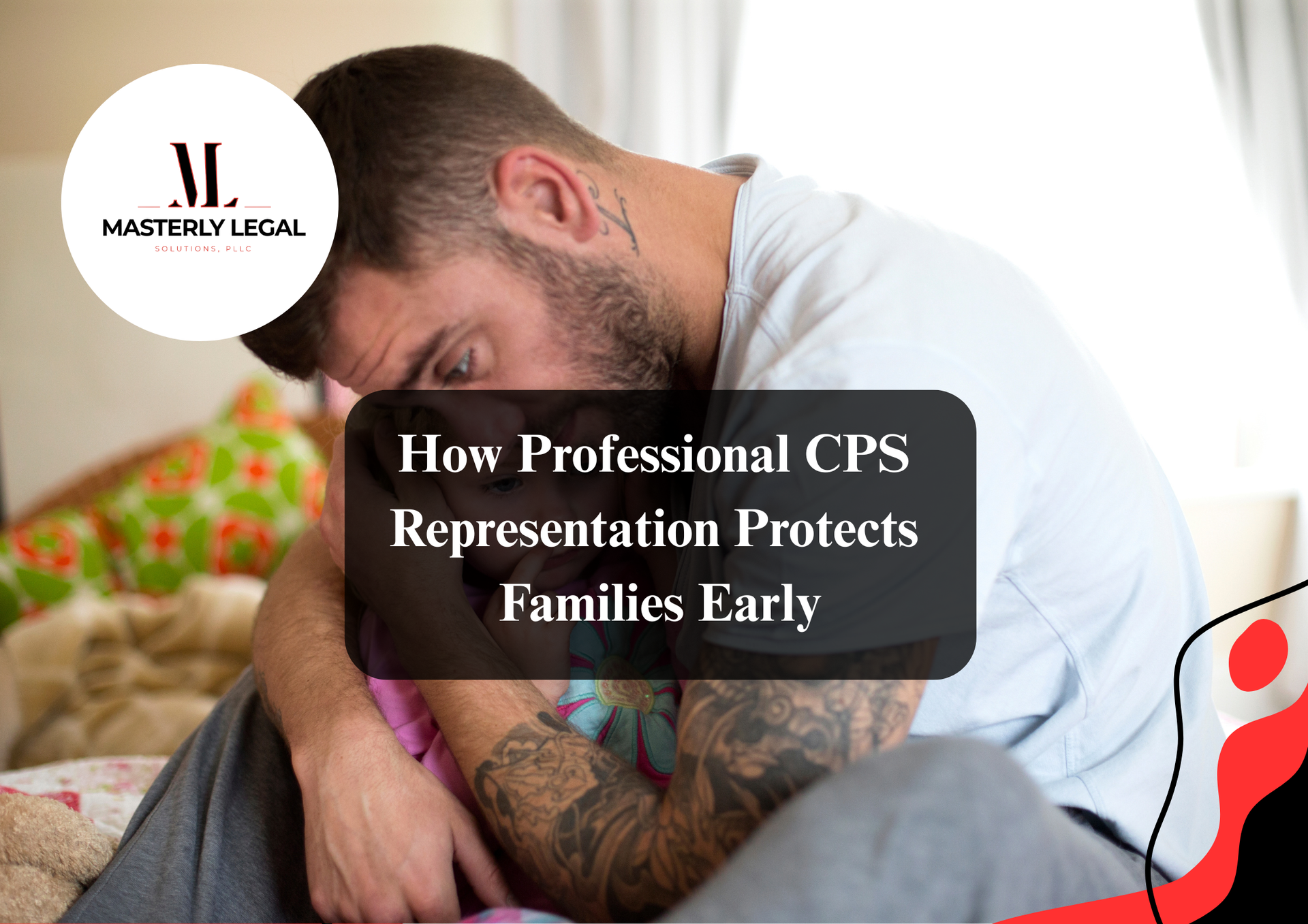 CPS lawyer in San Antonio assisting client.