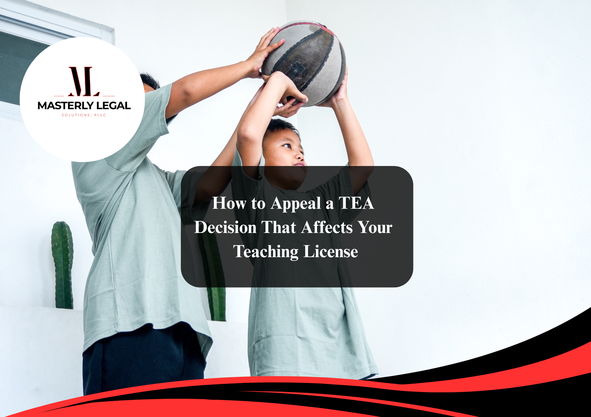 Education lawyer assisting a teacher with legal issues.