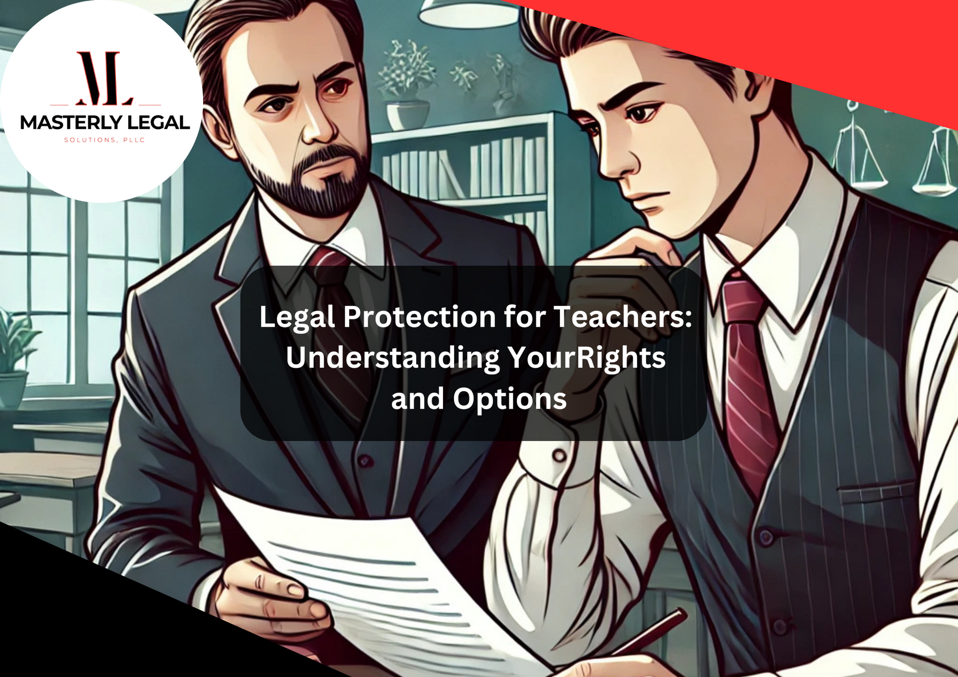 Lawyers specializing in education law provide legal support for teachers.