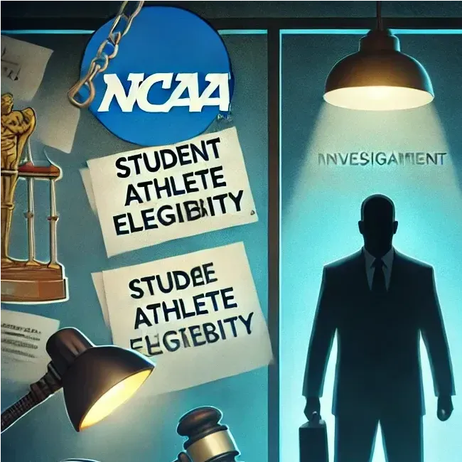 A poster for ncaa student athlete eligibility