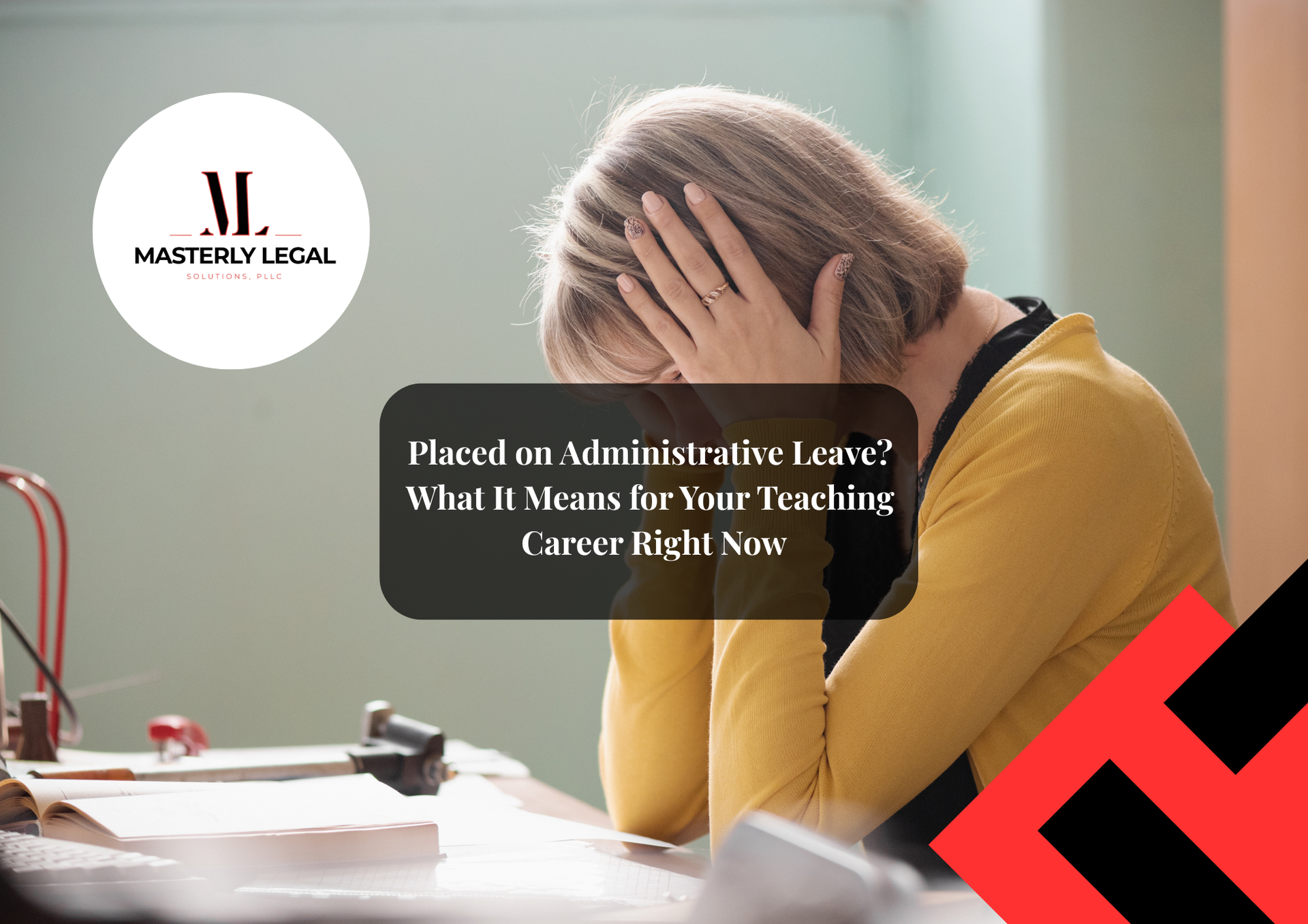 Employee placed on administrative leave from workplace.